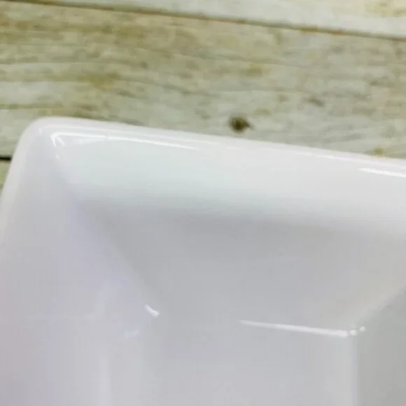 Threshold Target WHITE SOFT SQUARE All White Undecorated 6" All Porpuse Bowl - Picture 13 of 16